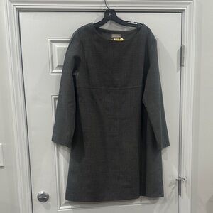 Nordstrom Charcoal Long Sleeve Dress